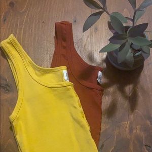 Gap Henley Tank Tops